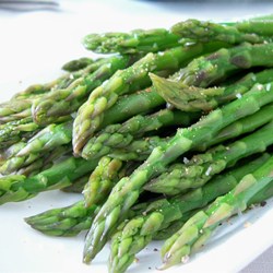 Steamed Asparagus